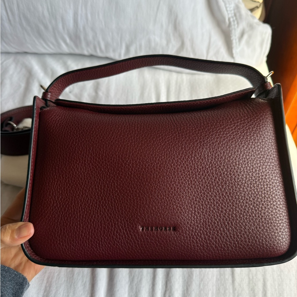 The Horse Burgundy Clementine bag with silver tone hardware - Picture 2 of 7